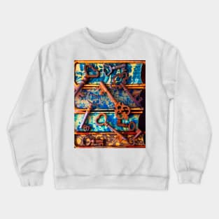 Wonderful Old Skeleton Keys On Rare Books Crewneck Sweatshirt